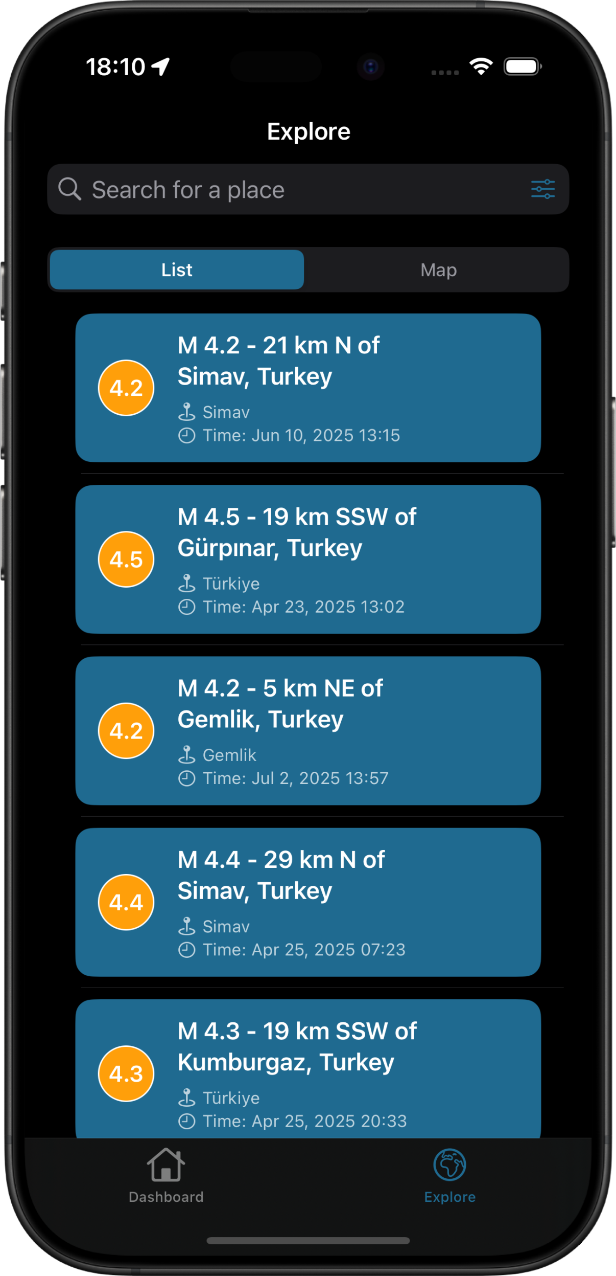 Sismik screenshot 3